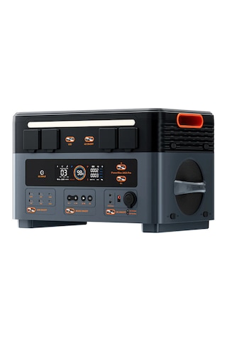 Powermax 2400pro 2016wh-2400w 4800w Surgepad Güç Kaynağı Kablosuz Şarj, Hoparlörlü Power Station