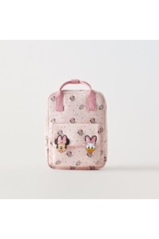 Çocuk Bebek Minnie Mouse Omuz Çantası Minnie Dalga Noktası El Omuz Çantası Çok Renkli