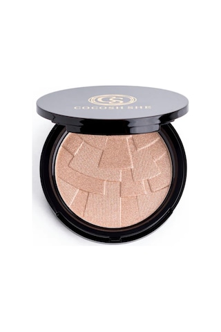 Cocosh She Pearl Shine Aydınlatıcı Highlighter 01 Altın Bronze, Inci Tozu, Yüksek Pigmentasyon, Yumuşak Doku - 01altınbronz Diğer