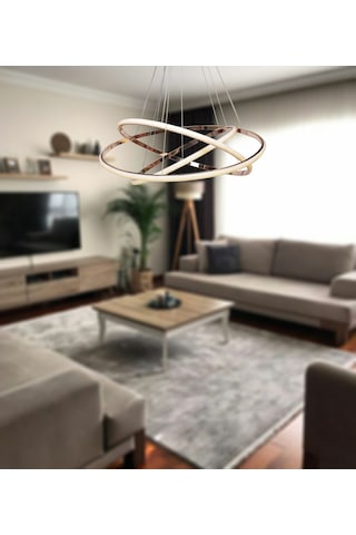 Tt300-3 Fsr Tt Aydınlatma Halka 3 Lü Fransız Sarısı Kaplama Led A
