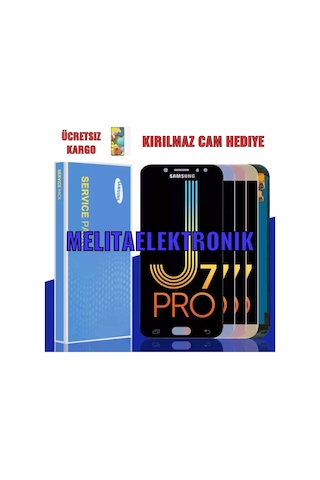 Samsung Uyumlu J7 Pro Sm-J730F Lcd Ekran Dokunmatik