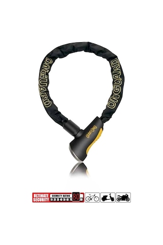 Onguard Mastiff Anahtarlı Zincir Kilit 8020