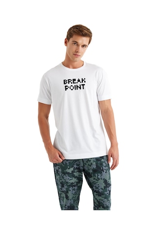 Blackspade Erkek T-shirt 40626 - Beyaz