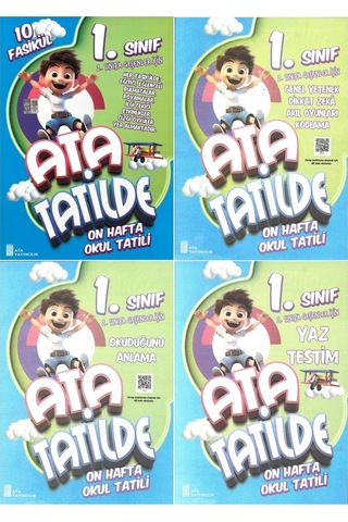 1.sınıftan 2.sınıfa Geçenler İçin Ata Tatilde +10 Lu Hikaye Seti 5