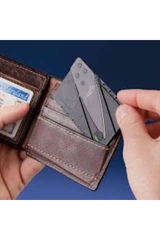 Cardsharp Kredi Kartı Şeklinde Bıçak