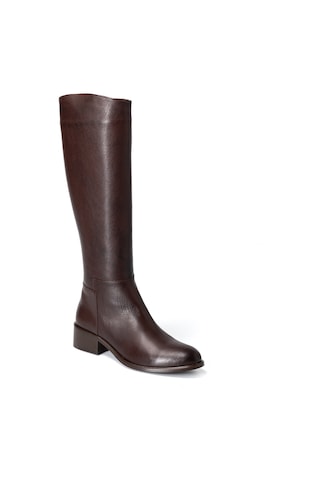 Marrone Brown Çizme Kadın 25k9713 Vergelio Skin Boot Marrone Brown