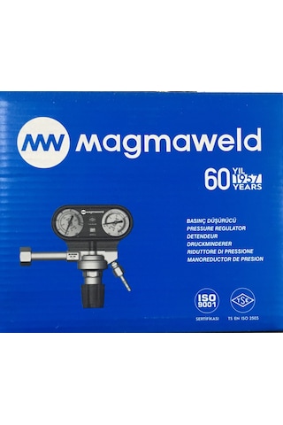 Magmaweld Argon Basınç Regülatörü  Saat