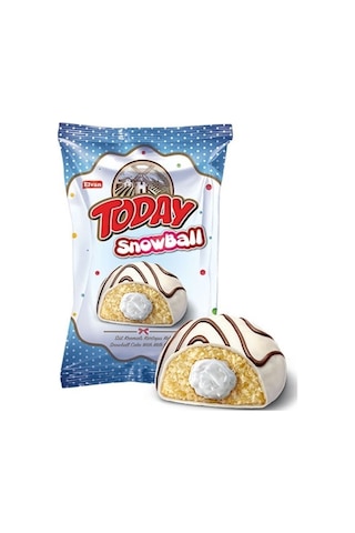 Today Snowball Sütlü Kek 35 Gr. 24 Adet (1 Kutu)