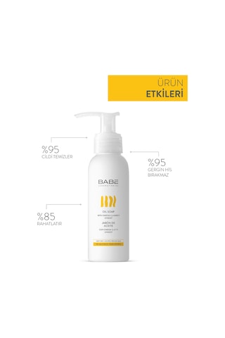Babe Oil Soap 100ml - Çok Kuru Ciltler için Vücut Yıkama Yağı