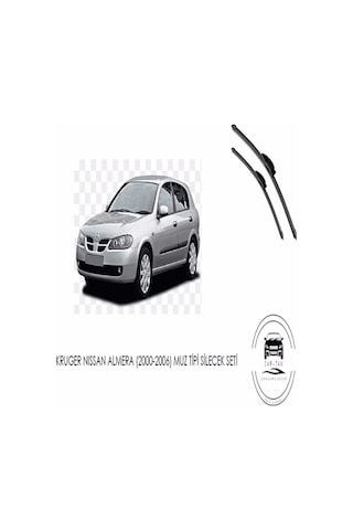 Almera Ön Cam Muz Silecek Takımı 1.6 1.5 1.8 2.0 Motor Araca Özel Aparat 2000-2006 Arası