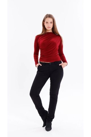 Eseclass Slim Mom Kalıp Lincoln Pantolon Siyah