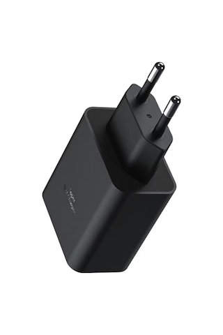 45w Ultra Hızlı Şarj Başlığı Adaptör Type-c Tüm Tablet Ve Telefonlara Uyumlu Adaptör Siyah