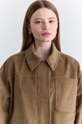 Manuka Kadife Worker Ceket Camel Aw25ckt00036-05 CAMEL