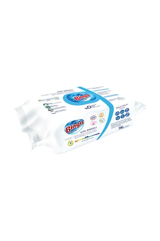 Bingo Beyaz Sabunlu Yüzey Temizlik Havlusu 96 Adet Bng-0001 BNG-0001