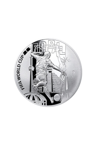 Agakulche Fıfa Dünya Kupası Fransa Gümüş Sikke Coin