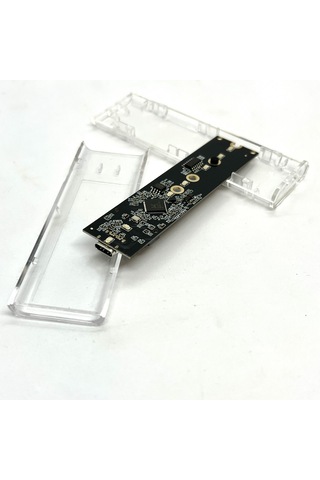 Aogo Yeni Işıklı Vidasız Nvme Kutu M.2 Nvme Ssd Harddisk Kutusu