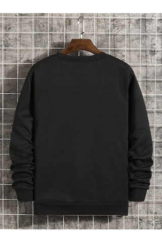 Altamira Unisex Atalanta Baskılı Bisiklet Yaka Oversize Sweatshirt 001