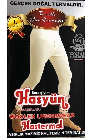 Hasyün Erkek Don Yün Içlik Termal Içlik Doğal Termal Içlik Has (392959629)