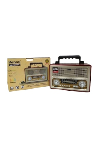 Kemai MD 1800BT Bluetooth Mp3 Çalar Portatif Radyo