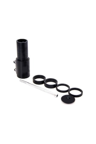 Bisiklet Gidon Yükseltme Aparatı - Direksiyon Yükseltici Siyah