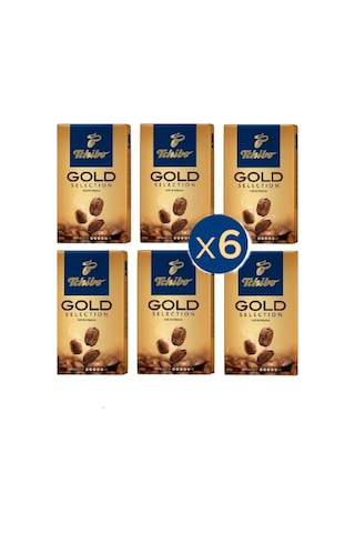 Tchibo Gold Selection Öğütülmüş Filtre Kahve 6 x 250 G