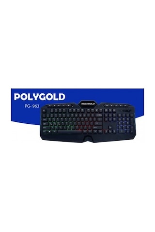 Polygold PG-963 Multimedya Işıklı Oyuncu Gaming Klavye