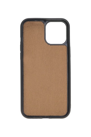 Apple İphone 12 Pro Max Uyumlu Deri Arka Kapak Rst2ef Taba