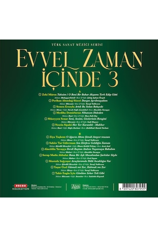 Evvel Zaman İçinde Vol. 3 Plak