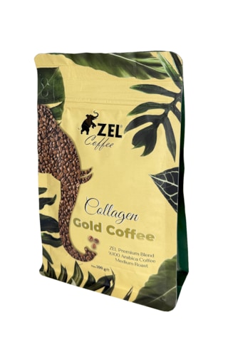 Kolajenli Gold Kahve, Yüksek Proteinli, İlave Şekersiz 100 G Granül Kolajenli Gold Kahve, Yüksek Proteinli, İlave Şekersiz 100 G Granül
