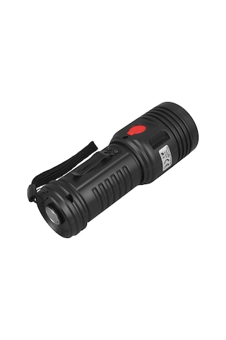 Ayt Powermaster Pm-26722 Plastik 4+2 Modlu Şarjlı 12 Ledli El Feneri Kamp Lambası Işıldak