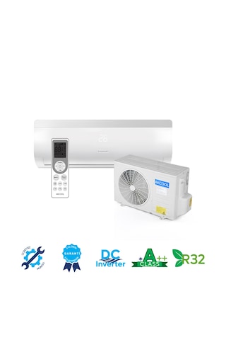 AKCOOL Viora 24000 BTU Inverter Klima A++ R32 Gazlı Enerji Tasarruflu Klima