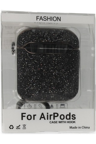 Newface Apple Uyumlu Airpods 2 2.nesil Spell Simli Kılıf - Siyah