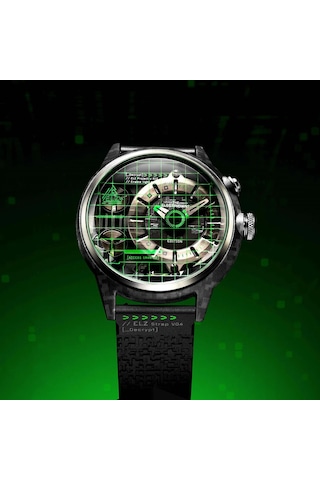 The Electricianz The Crypto Edition Zz-c1c/02-crd 45mm Erkek Kol Saati