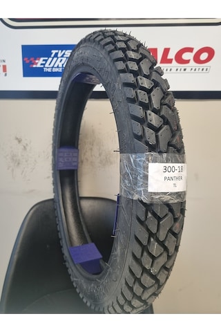 Maruti Tyres 300-18 Tl Dubleks Panther Motosiklet Lastiği