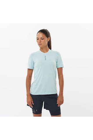 Salomon S/lab Ultra Kadın Koşu Tişört Cameo Blue Lc2252500 Mavi