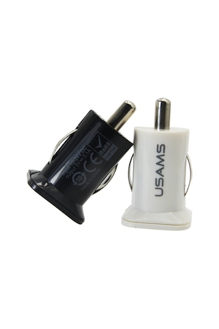 Usams 3.1A Mini Çift Girişli 12V Araç Şarj Başlık