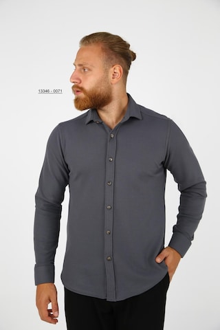 Brango 13346 Erkek Spor Gömlek Antrasit