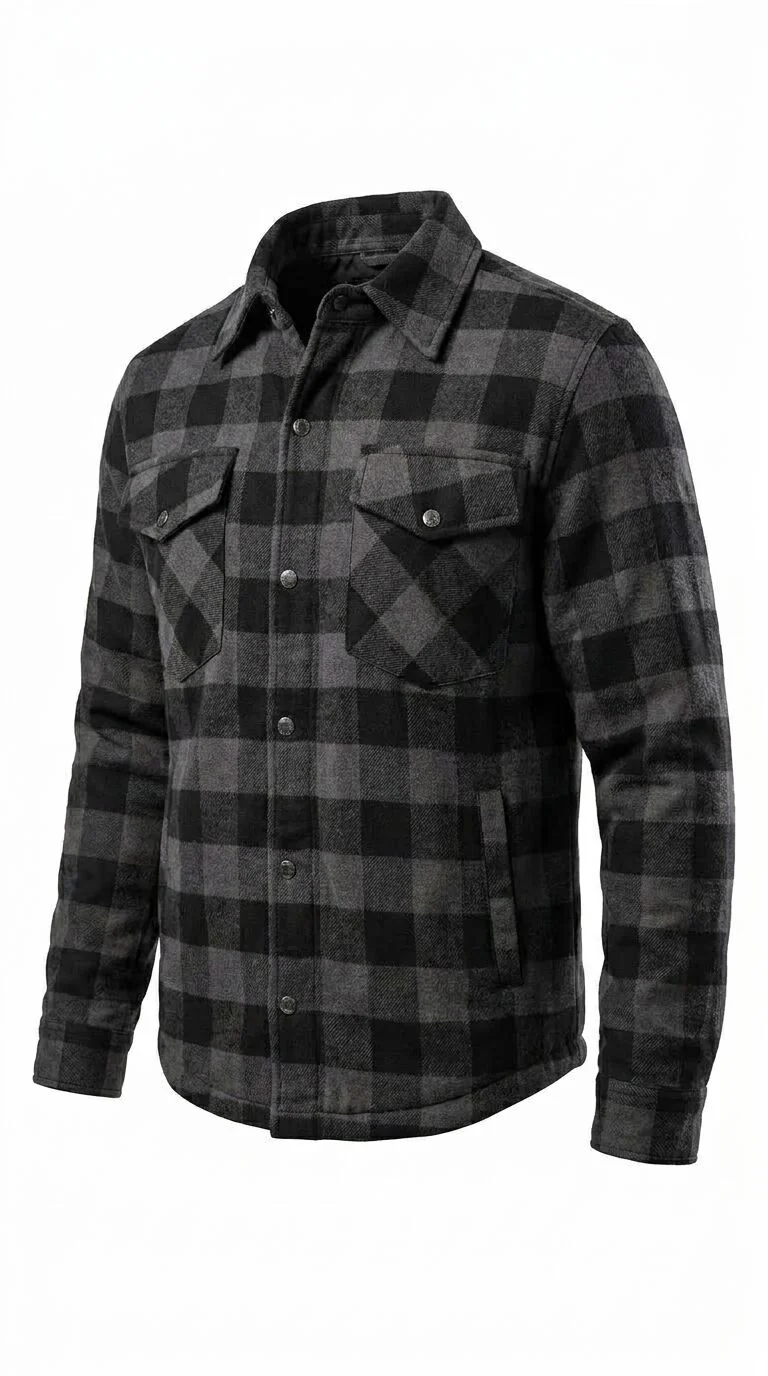 Durt Yazlık Motosiklet Montu Gömlek Black Grey