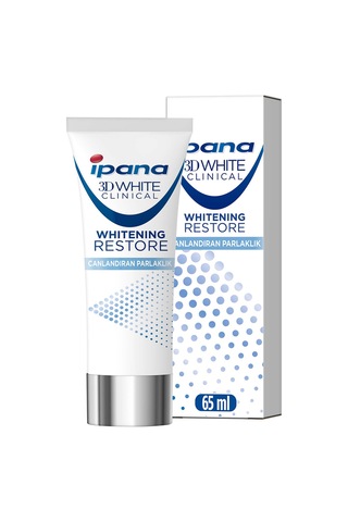 Ipana 3D White Clinical Canlandıran Parlaklık & Beyazlık Diş Macunu 65 ML