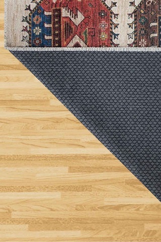 Valencıa-1509 Kaymaz Taban Dekoratif Modern Yıkanabilir Kolay Temizlenen Salon Balkon Mutfak Halısı Kilim Yolluk