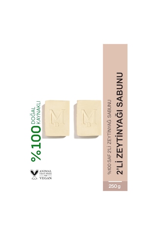 Misbahçe Zeytinyağ Sabunu 2x250 Gr