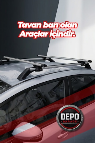 Fiat Egea Cross Ara Atkı Port Bagaj Üst Tavan Çıtalarıyla Uyumlu Ara Parça