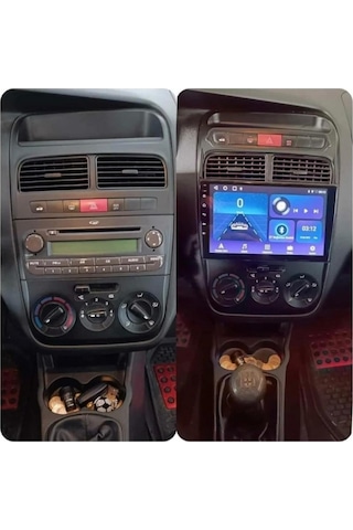 Fiat Linea Android Carplay Multimedya Kamera 2/32gb 9"