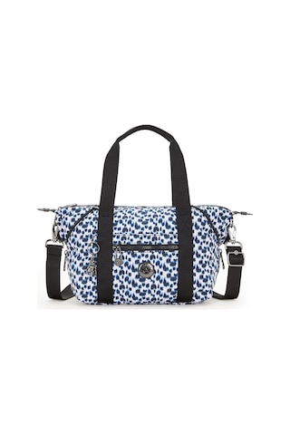 Kipling Kıplıng Art Mini Küçük Boy Omuz Çantası Ayarlanabilir Uzun Askısı İle Desenli Curıous Leopard Çok Renkli