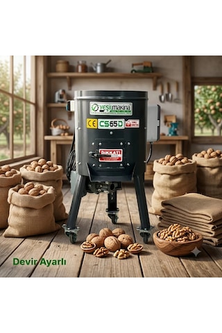Yeşil Makina Cs 65-d Devir Ayarlı Ceviz Soyma Makinesi