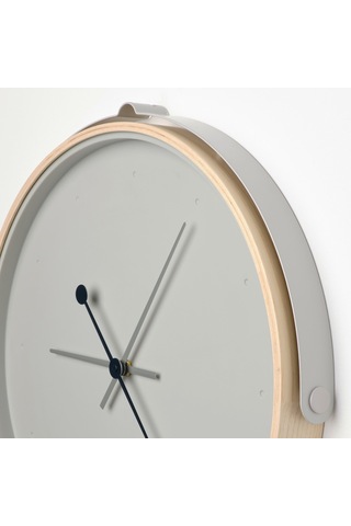 Ikea Rotblöta Duvar Saati 42 X 5 Cm Siyah