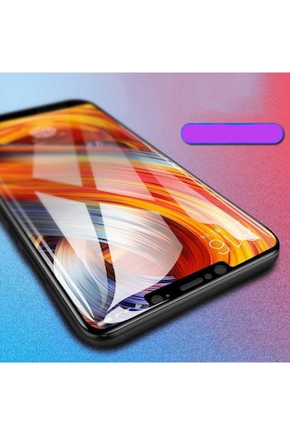 Xiaomi Mi 8 Zore Kenarları Kırılmaya Dayanıklı Cam Ekran Koruyucu