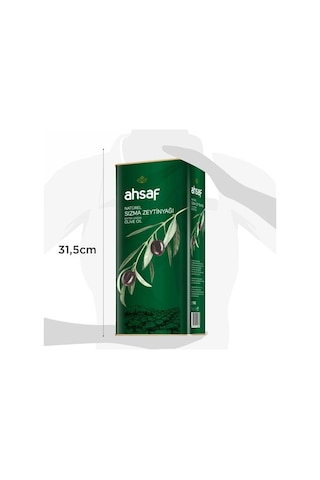 Ahsaf Natürel Sızma Zeytinyağı 2 x 5 L