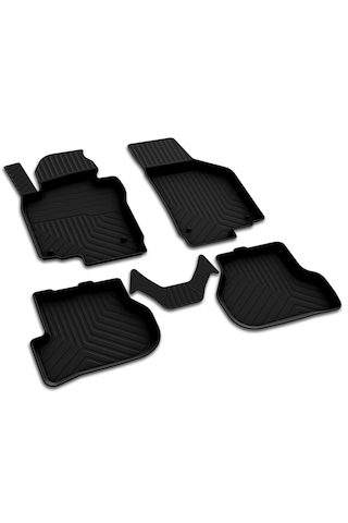 Audi A3 Ferrous 4d Havuzlu Kauçuk Paspas 2004 2012