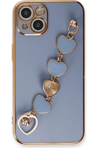 Apple, Uyumlu iPhone 14 Kılıf Esila - Gri - Aflc-842718